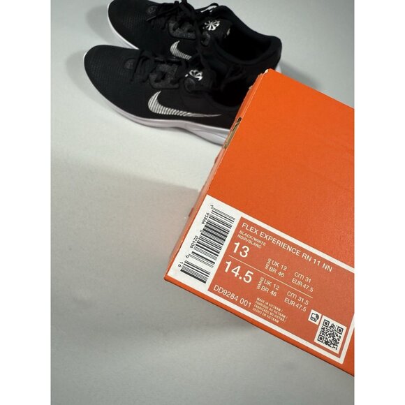 New Men’s Size 13 - Nike Flex Experience Run 11 Next Nature Black DD9284 001 - Picture 9 of 9